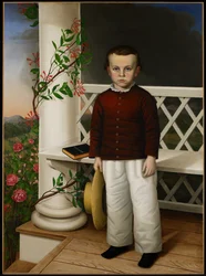 Retrato de un niño, 1856